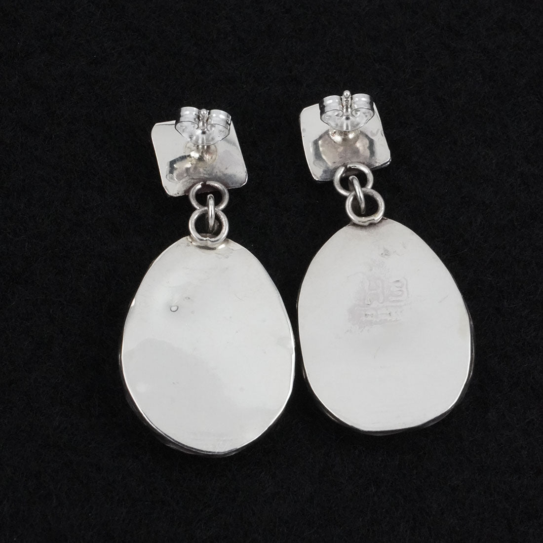 Ernest Hawthorne Turquoise & Sterling Silver Earrings