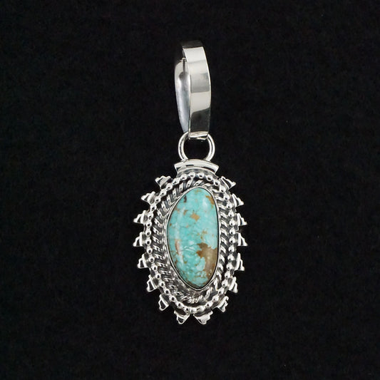 Randy Billy Turquoise & Sterling Silver Pendant