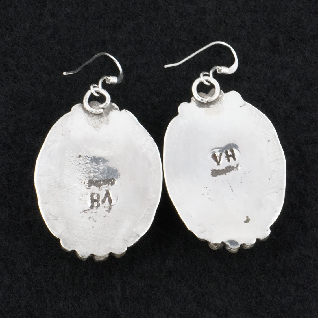 Virginia Henio Turquoise & Sterling Silver Earrings