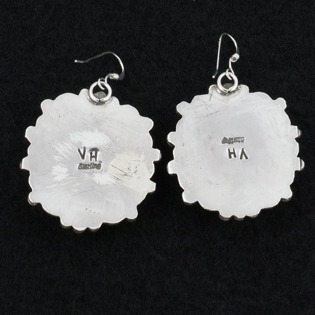 Virginia Henio Turquoise & Sterling Silver Earrings
