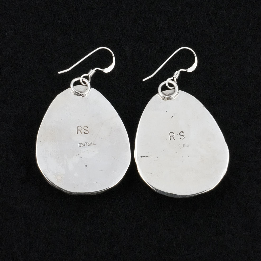 Rena Shelly Turquoise & Sterling Silver Earrings