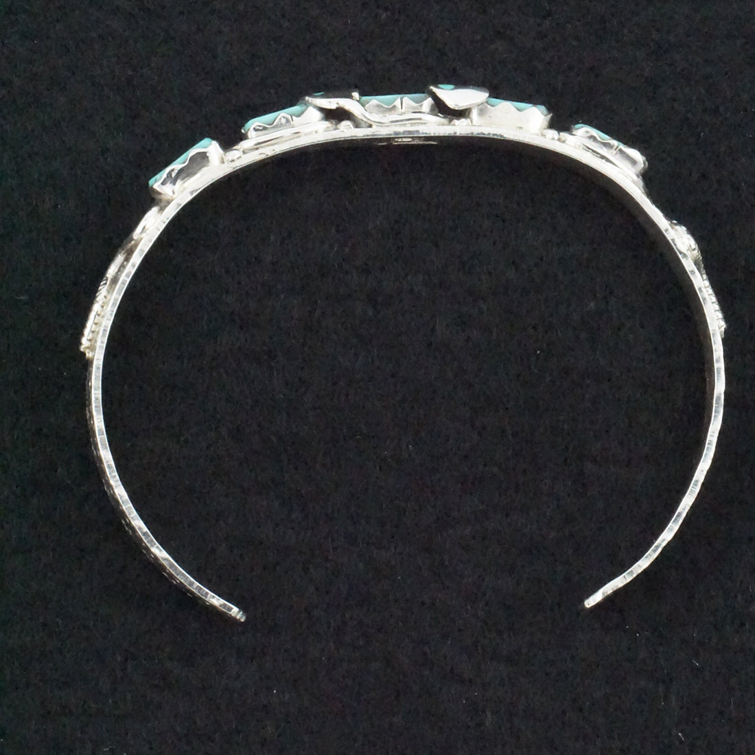 Joy Calavaza Turquoise & Sterling Silver Bracelet