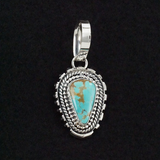 Randy Billy Turquoise & Sterling Silver Pendant