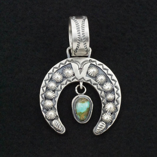 Dexter Martinez Turquoise & Sterling Silver Pendant