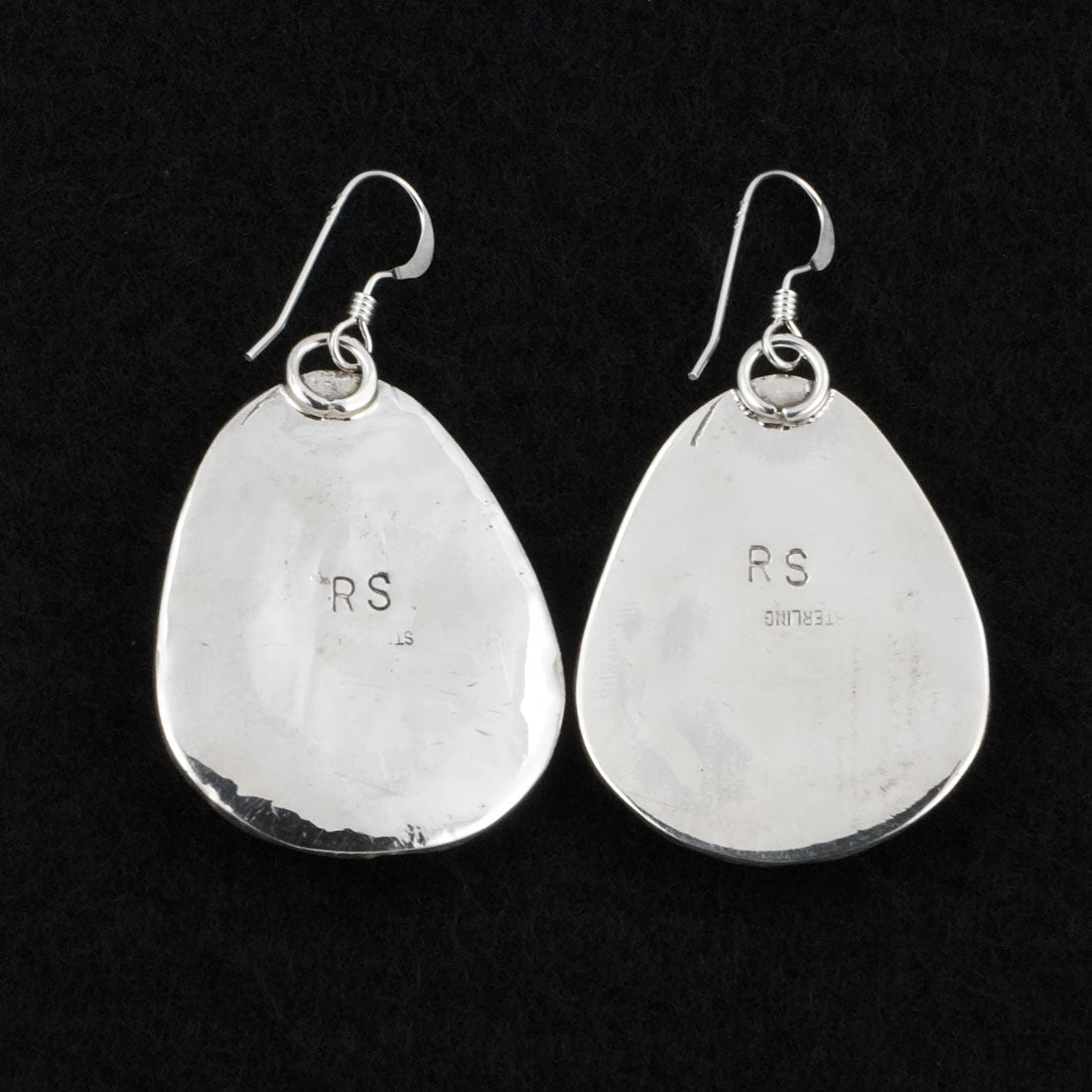 Rena Shelly Turquoise & Sterling Silver Earrings