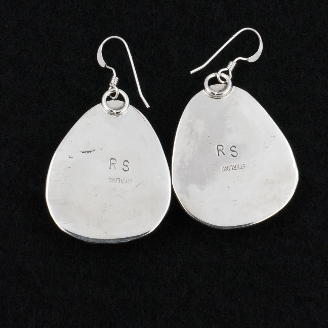 Rena Shelly Turquoise & Sterling Silver Earrings