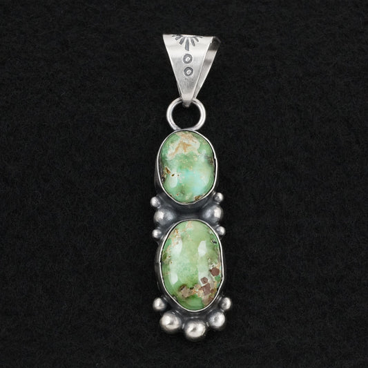 Antwone Brown Turquoise & Sterling Silver Pendant