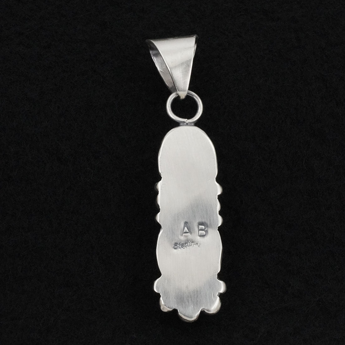 Antwone Brown Turquoise & Sterling Silver Pendant