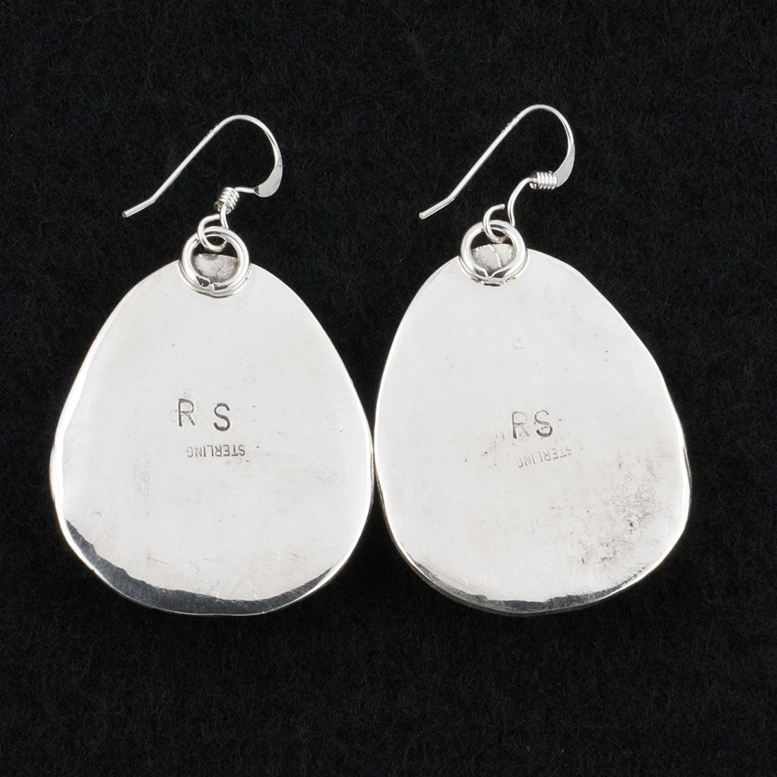 Rena Shelly Turquoise & Sterling Silver Earrings