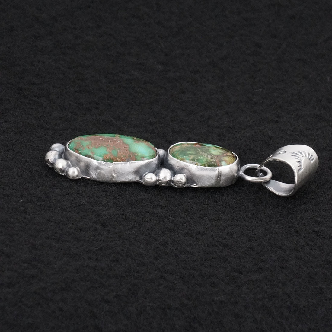 Antwone Brown Turquoise & Sterling Silver Pendant