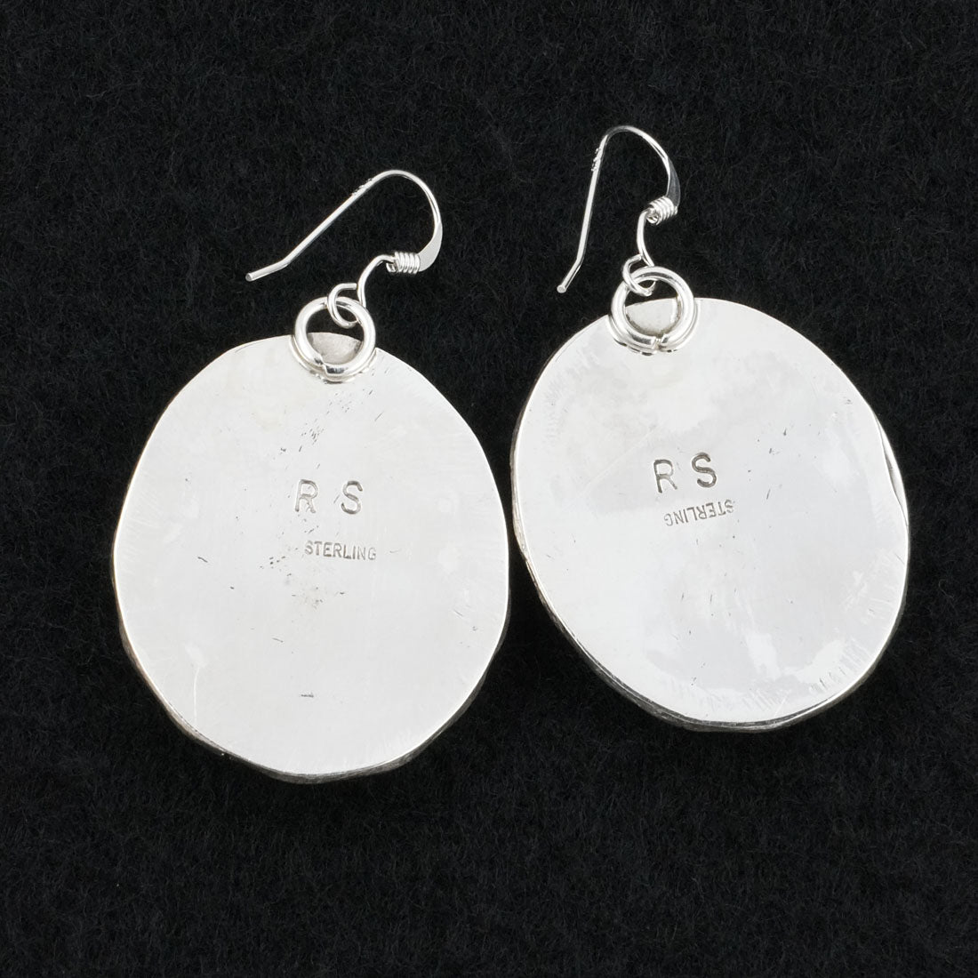 Rena Shelly Turquoise & Sterling Silver Earrings