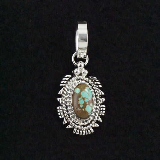 Randy Billy Turquoise & Sterling Silver Pendant