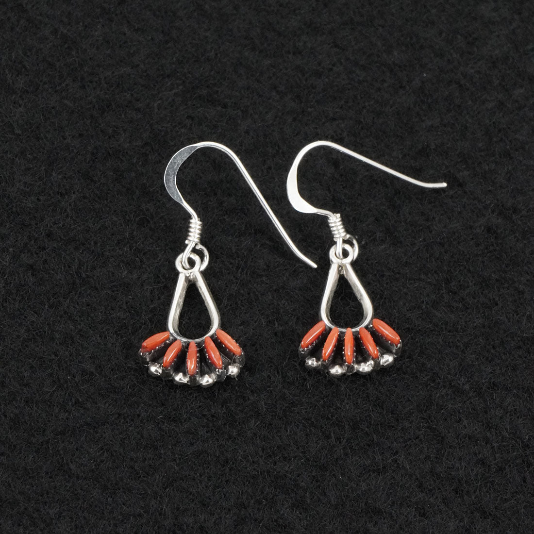 Mildred Ukestine Coral & Sterling Silver Necklace Set