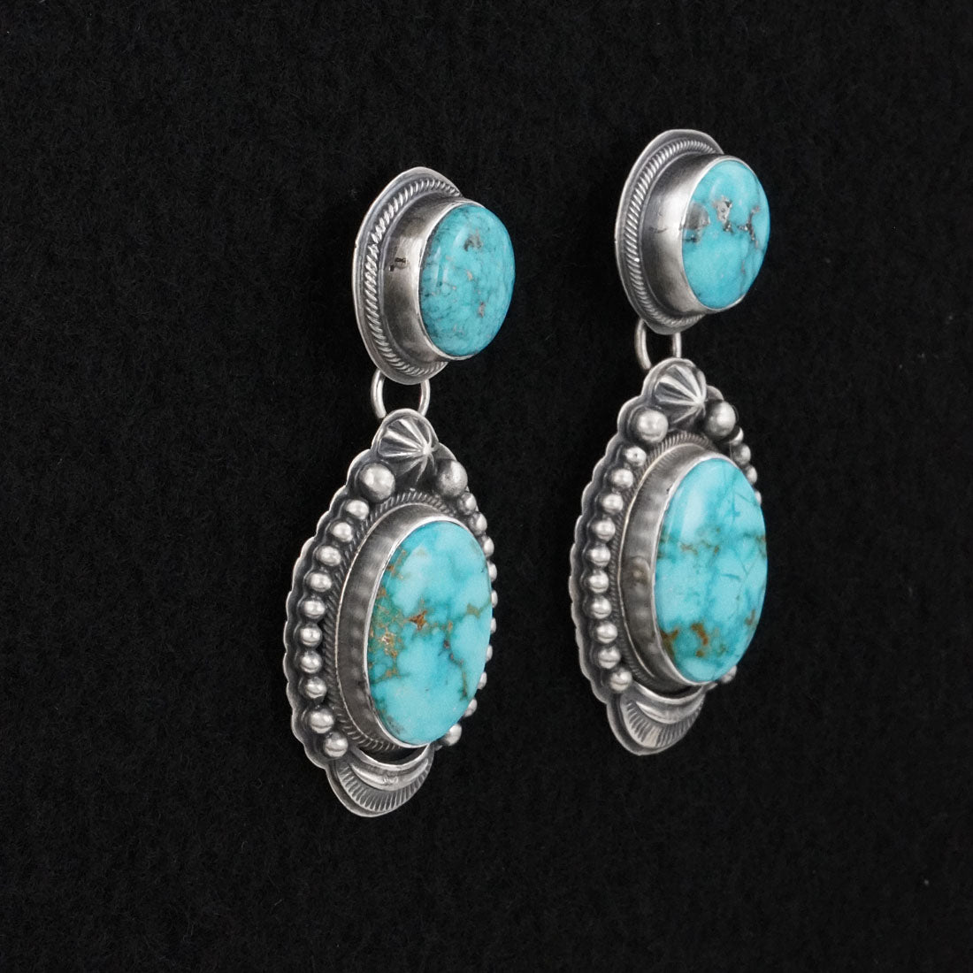 Randy Boyd Turquoise & Sterling Silver Necklace Set