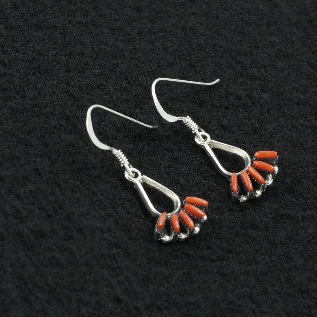 Mildred Ukestine Coral & Sterling Silver Necklace Set