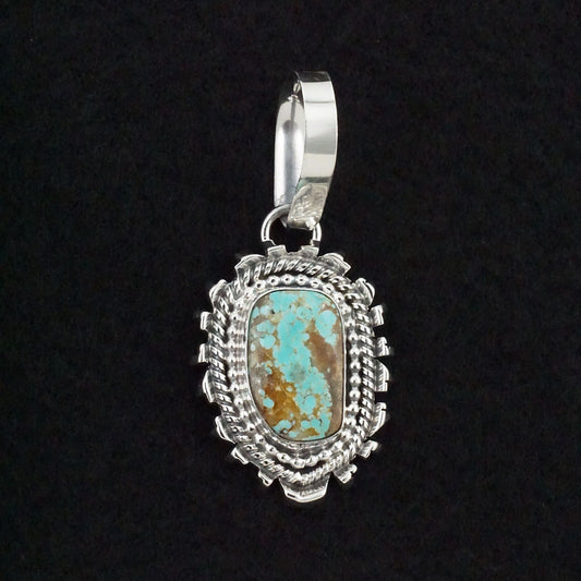 Randy Billy Turquoise & Sterling Silver Pendant