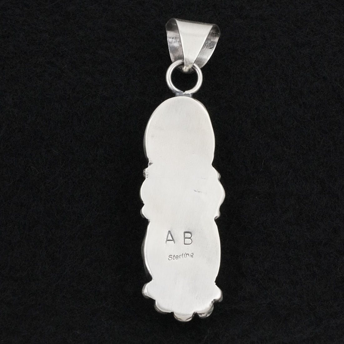 Antwone Brown Turquoise & Sterling Silver Pendant