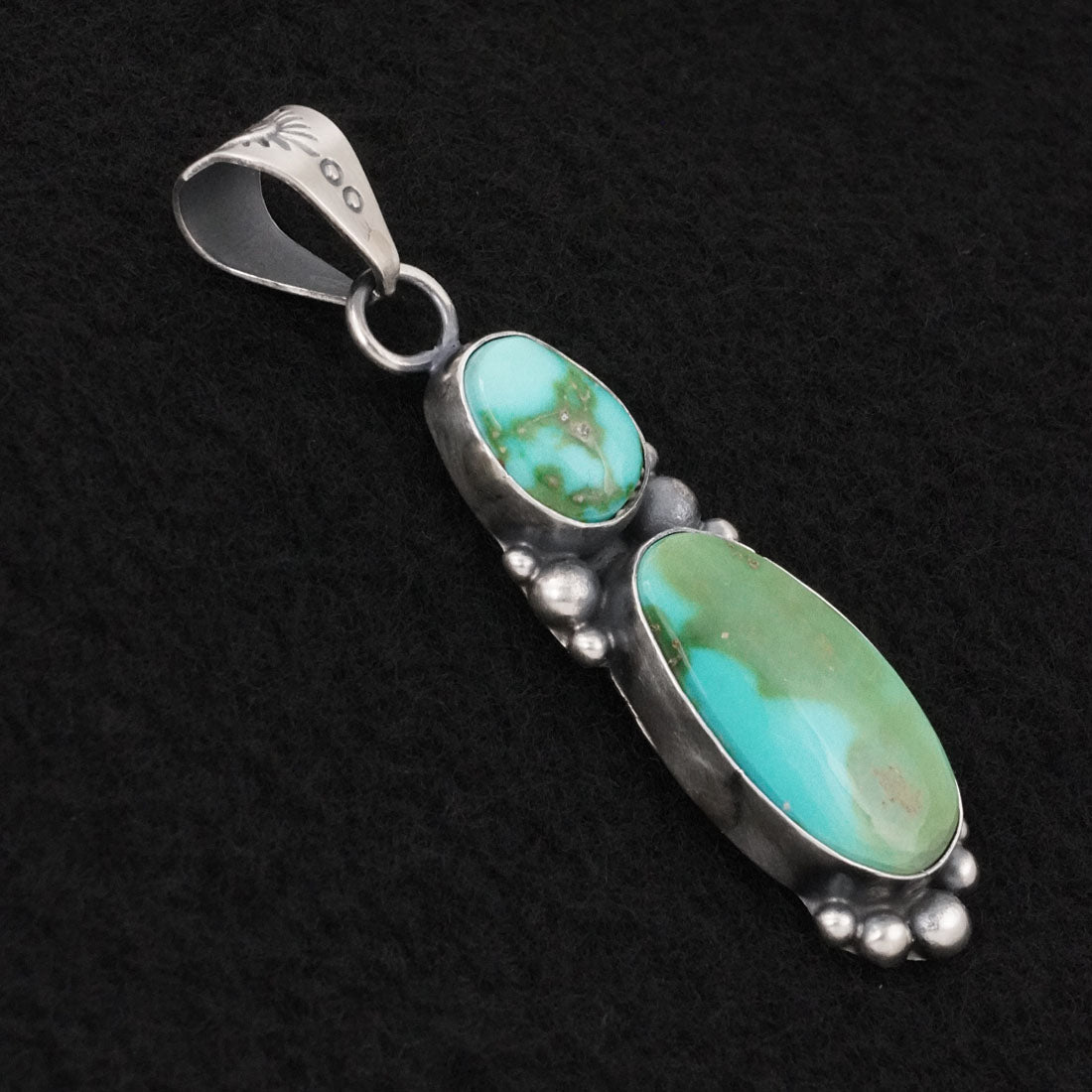 Antwone Brown Turquoise & Sterling Silver Pendant