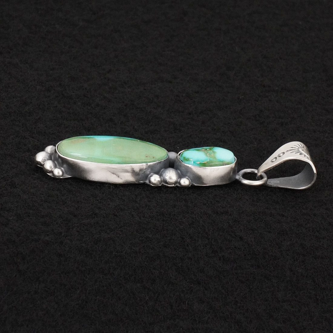 Antwone Brown Turquoise & Sterling Silver Pendant