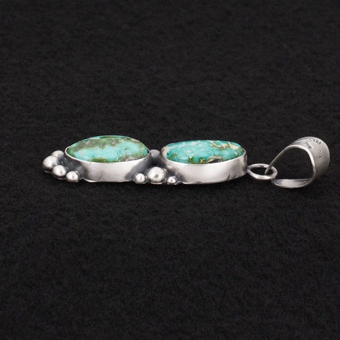 Antwone Brown Turquoise & Sterling Silver Pendant