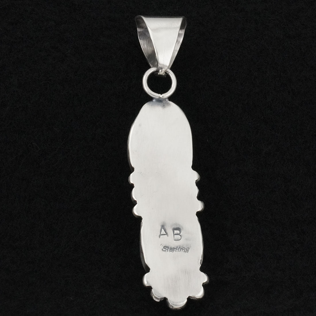 Antwone Brown Turquoise & Sterling Silver Pendant