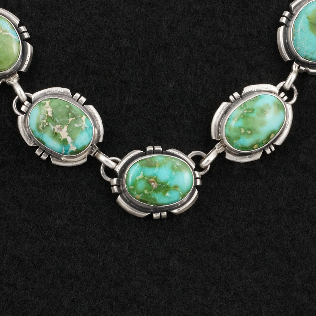 Randy Billy Turquoise & Sterling Silver Necklace Set