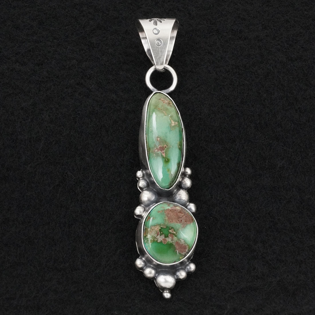 Antwone Brown Turquoise & Sterling Silver Pendant