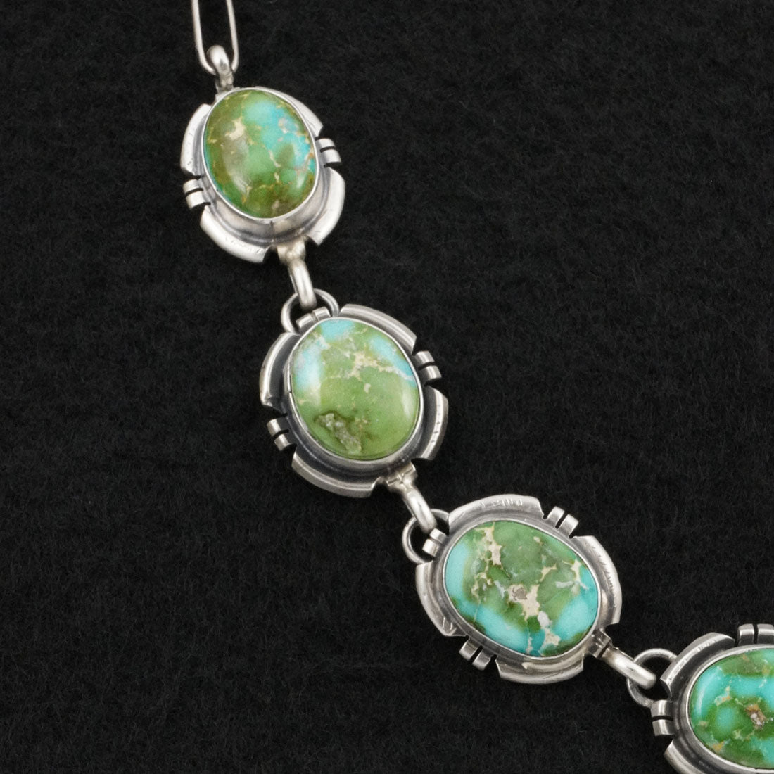 Randy Billy Turquoise & Sterling Silver Necklace Set
