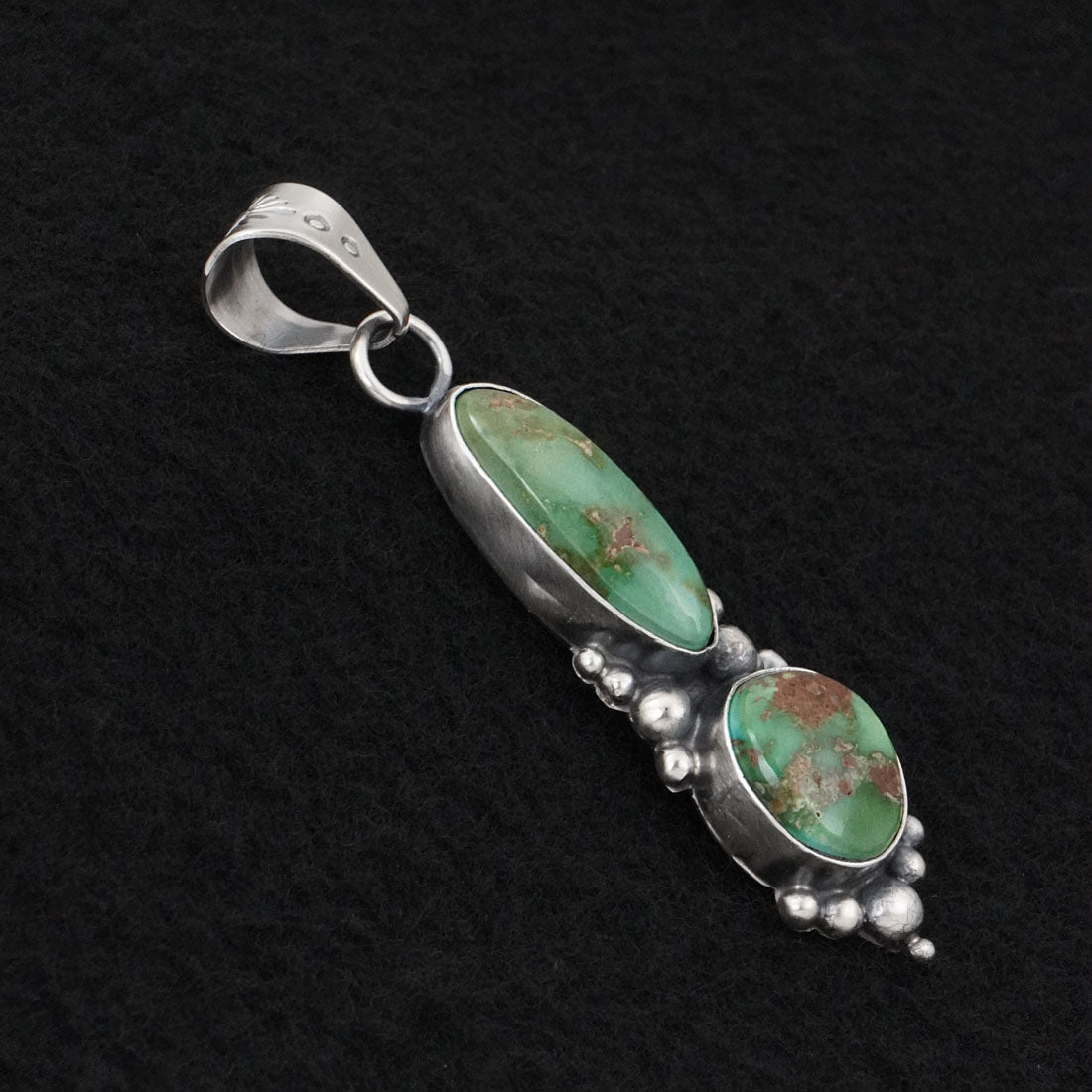 Antwone Brown Turquoise & Sterling Silver Pendant