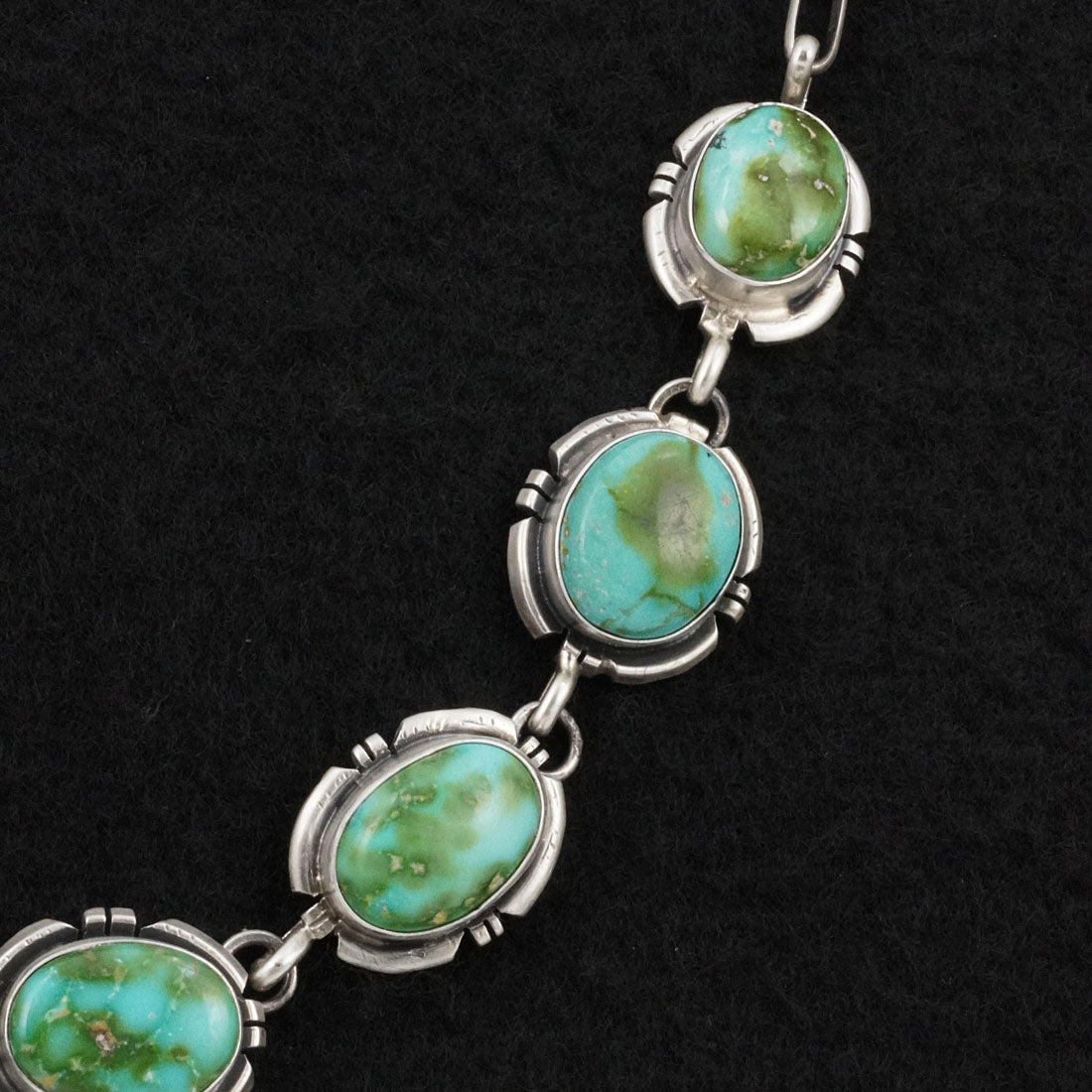 Randy Billy Turquoise & Sterling Silver Necklace Set