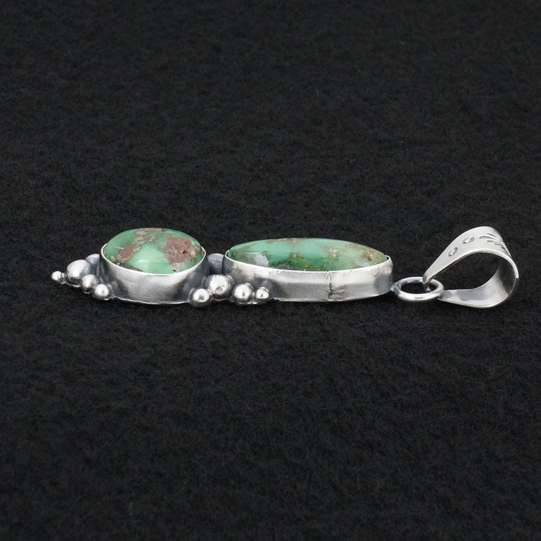 Antwone Brown Turquoise & Sterling Silver Pendant
