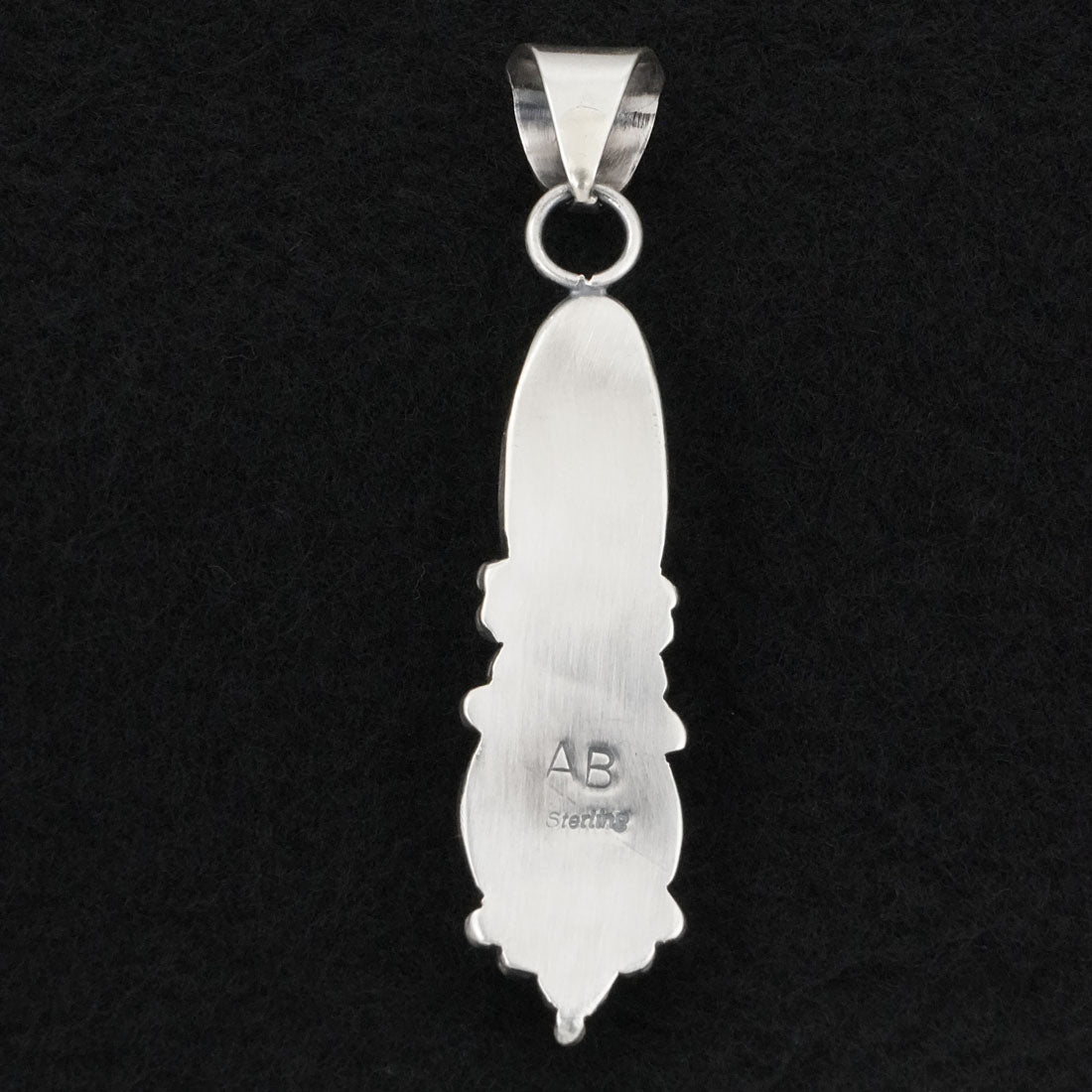Antwone Brown Turquoise & Sterling Silver Pendant