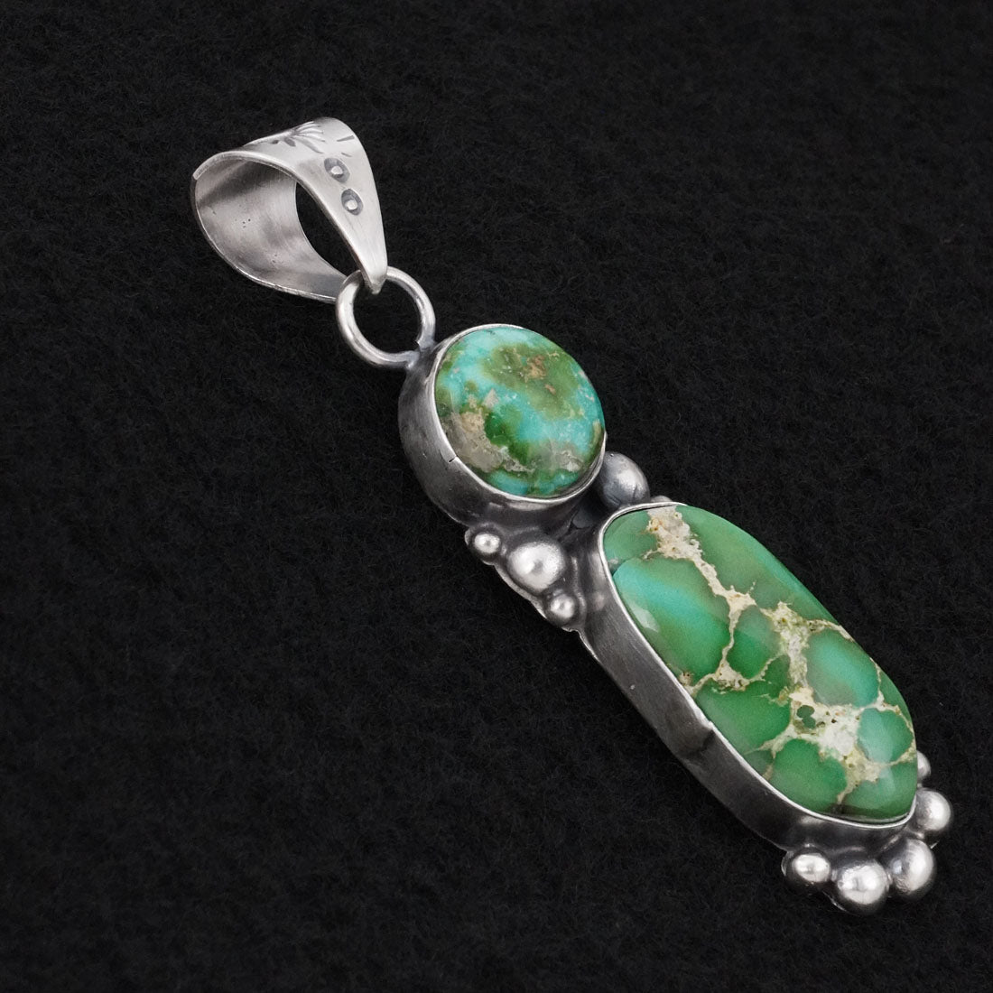 Antwone Brown Turquoise & Sterling Silver Pendant