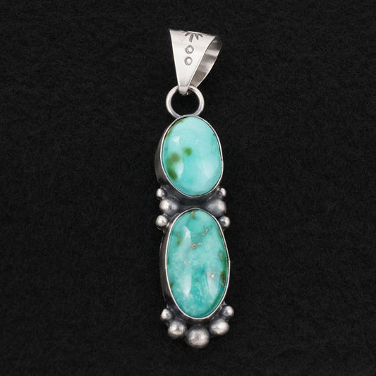 Antwone Brown Turquoise & Sterling Silver Pendant