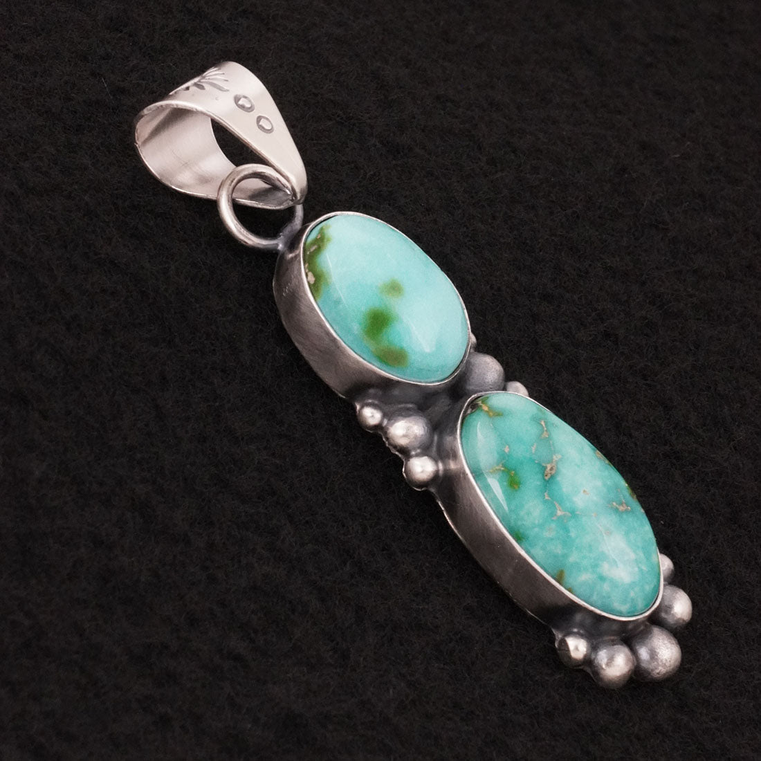 Antwone Brown Turquoise & Sterling Silver Pendant