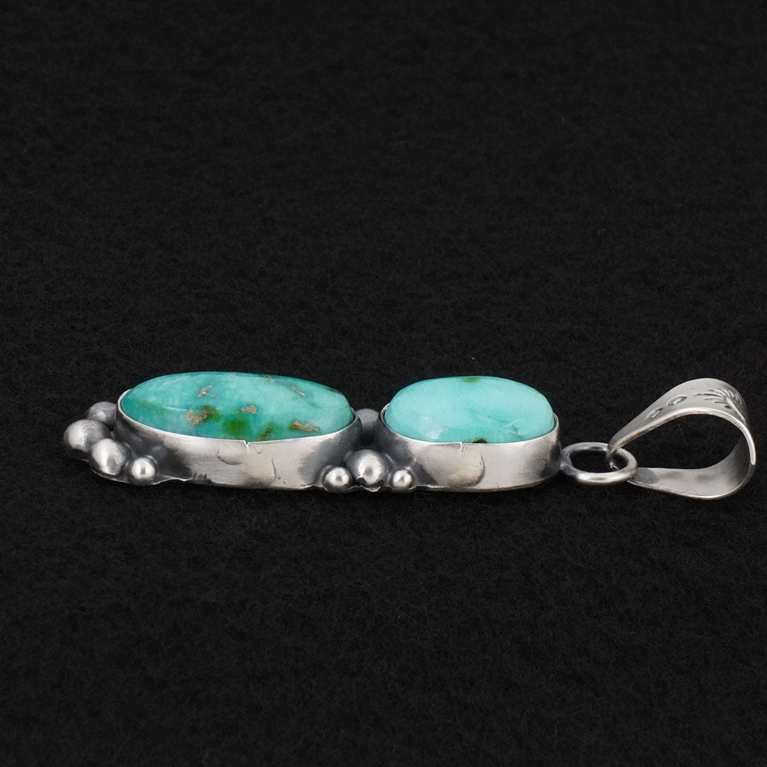 Antwone Brown Turquoise & Sterling Silver Pendant