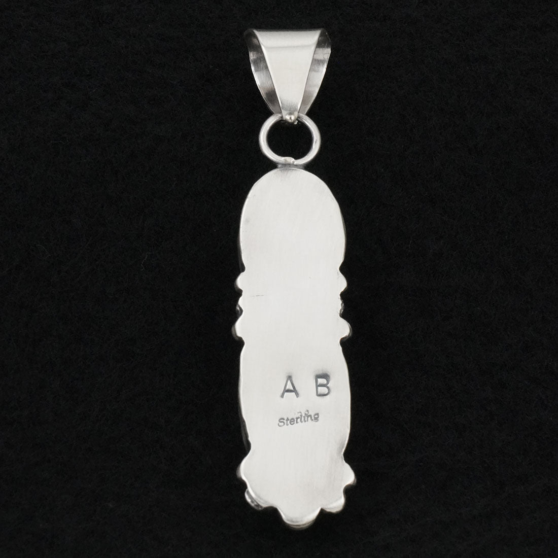Antwone Brown Turquoise & Sterling Silver Pendant