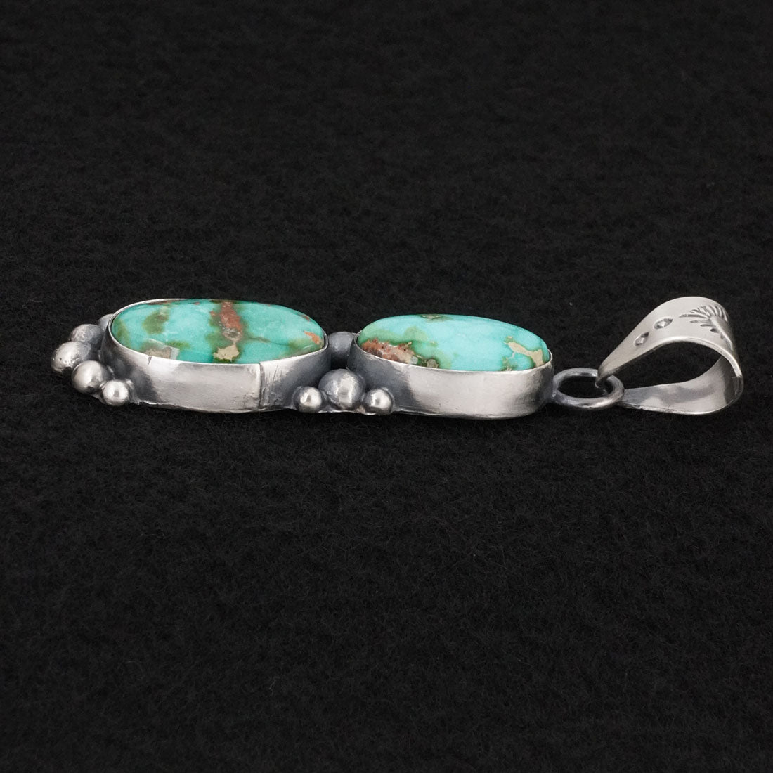 Antwone Brown Turquoise & Sterling Silver Pendant