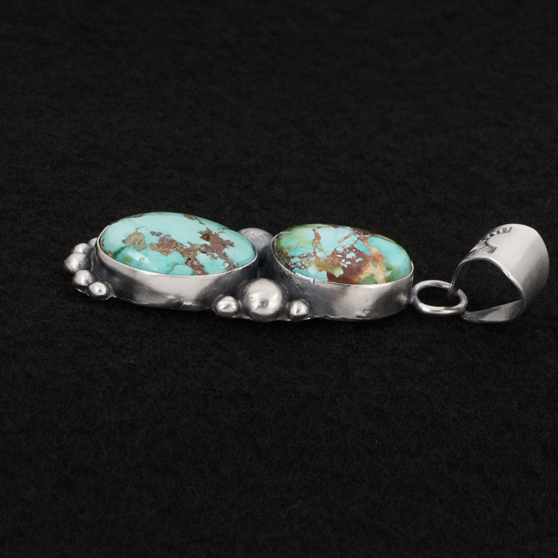 Antwone Brown Turquoise & Sterling Silver Pendant