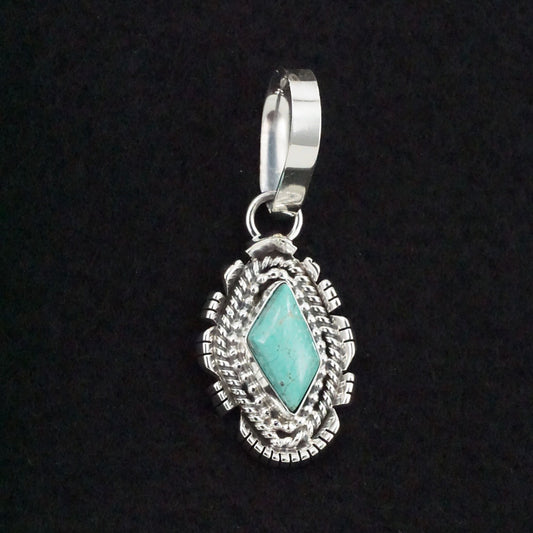 Randy Billy Turquoise & Sterling Silver Pendant