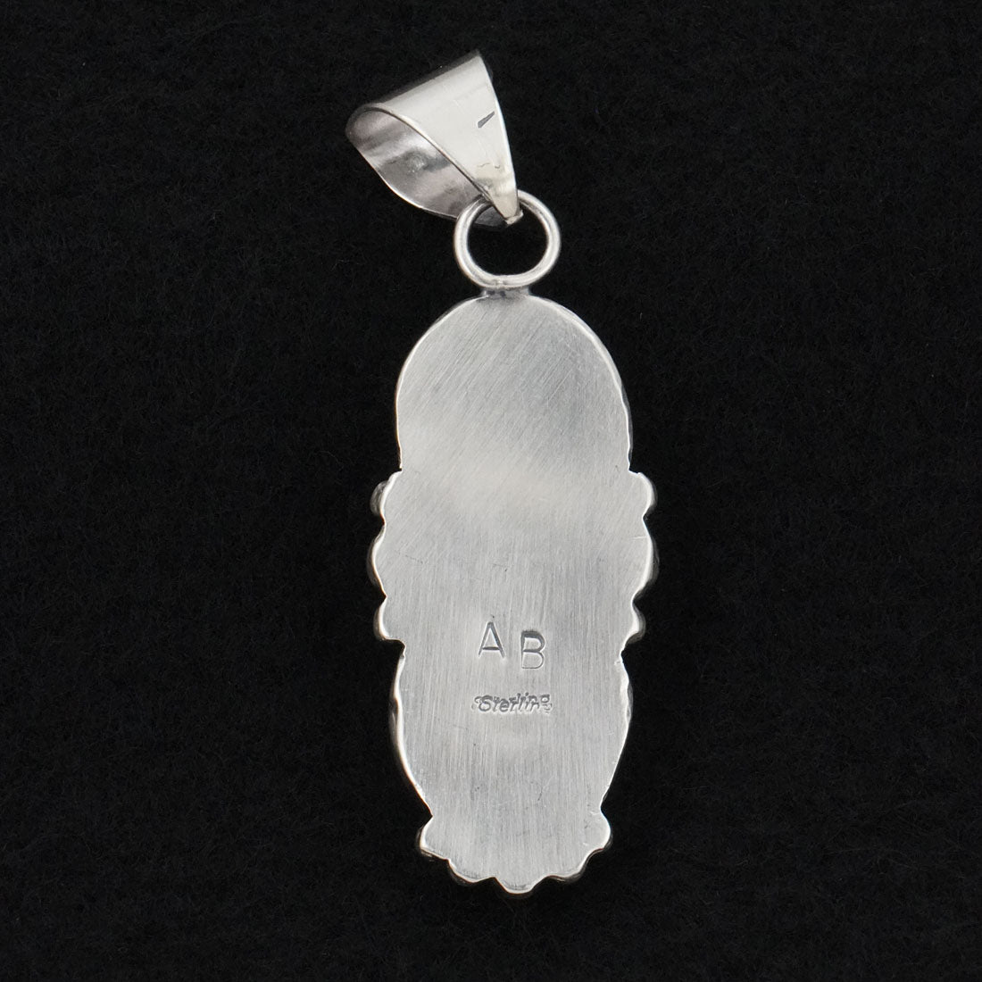 Antwone Brown Turquoise & Sterling Silver Pendant