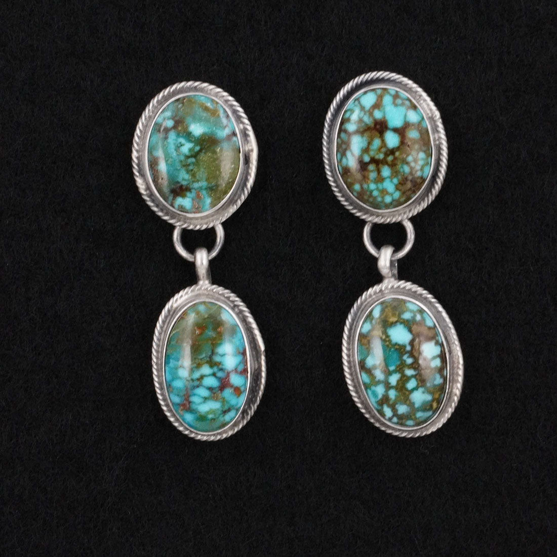Kathleen Livingston Turquoise & Sterling Silver Necklace Set