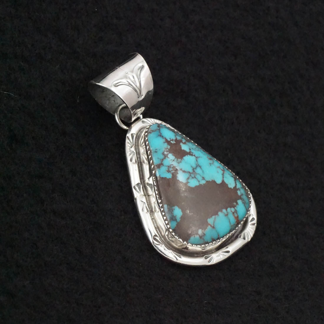 Ernest Hawthorne Turquoise & Sterling Silver Pendant