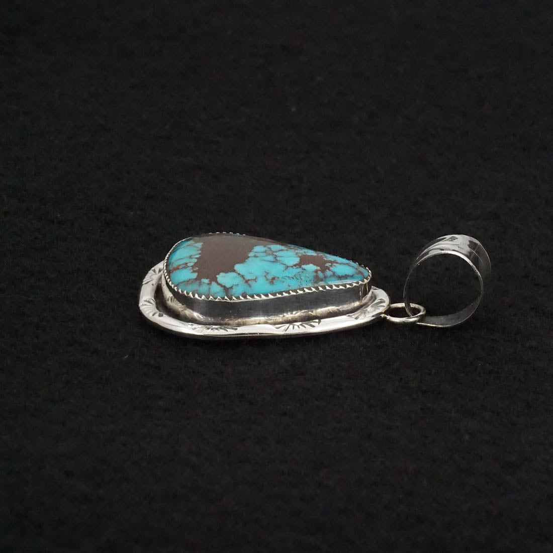 Ernest Hawthorne Turquoise & Sterling Silver Pendant