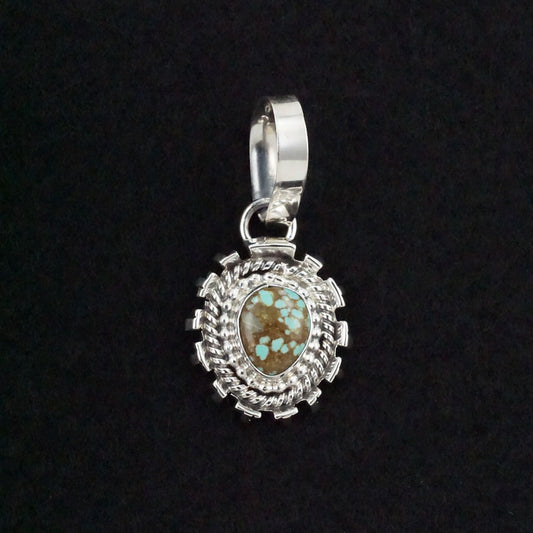 Randy Billy Turquoise & Sterling Silver Pendant