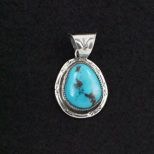 Ernest Hawthorne Turquoise & Sterling Silver Pendant