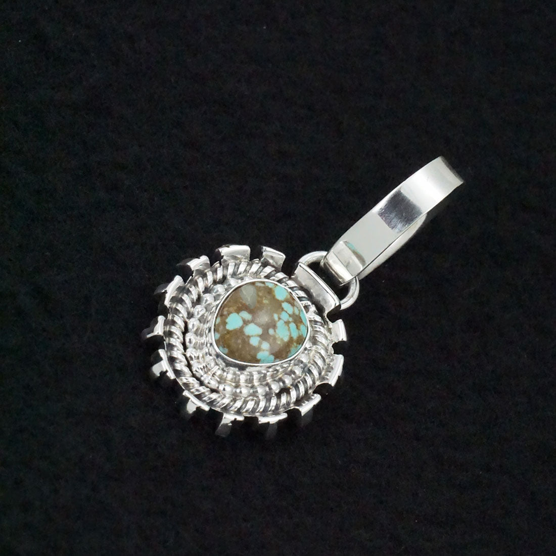 Randy Billy Turquoise & Sterling Silver Pendant