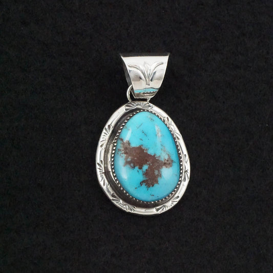 Ernest Hawthorne Turquoise & Sterling Silver Pendant