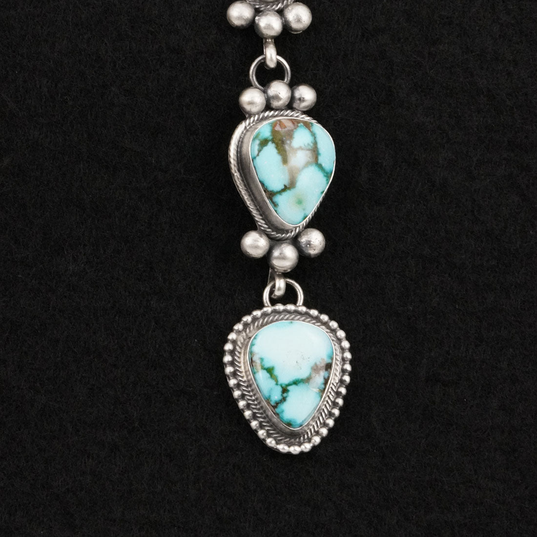 Mark Yazzie Turquoise & Sterling Silver Necklace