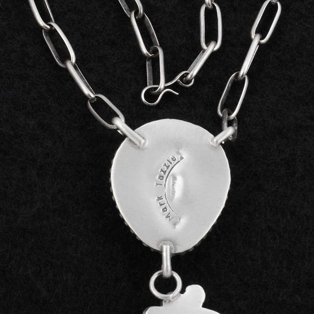 Mark Yazzie Turquoise & Sterling Silver Necklace